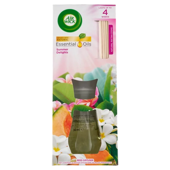 Air Wick pálcikás illatosító, Nyári hangulatok illat, 30ml